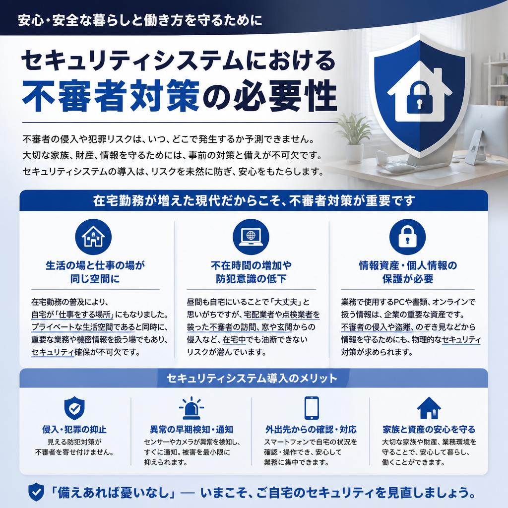 2. 不審者対策の重要性