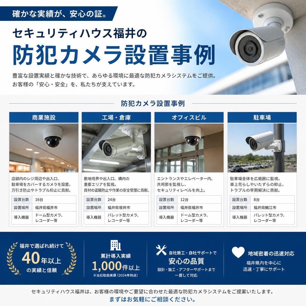 実績に裏打ちされた安心感
